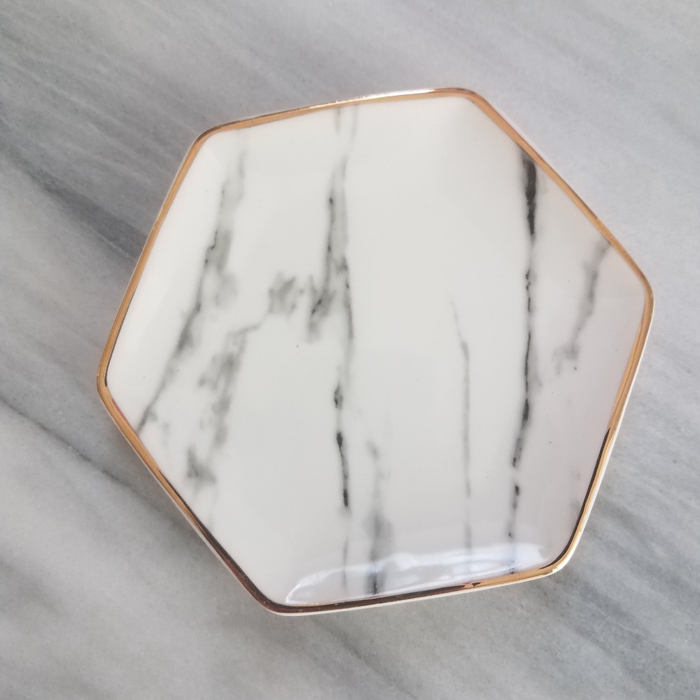 Pier 1 imports marble ring dish